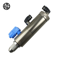 Valve de distribution à aiguille verte DJF-8 D25, valve de contrôle de précision réglable pour machine de distribution industrielle