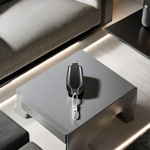 Kingkok <span class=keywords><strong>1500mah</strong></span> נייד מפתחות בנק כוח טעינה מהיר צג מטען נייד הוביל כבל שקע iphone כבל שקע כלול - Product Image 3