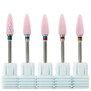Ceramic Nail <b>Drill</b> <b>Bits</b> Polishing Grinding Head Manicure Pedicure Accessories for Portable Electric Nail <b>Drill</b> Machine - Product Image 1