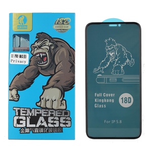 <span class=keywords><strong>Protection</strong></span> d'écran en verre trempé 18D anti-espionnage, verre de téléphone 3D imperméable pour <span class=keywords><strong>iPhone</strong></span> - Product Image 4