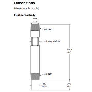 Mesure simplifiée du capteur analogique ABB 100 ULTRA-D APS132 <span class=keywords><strong>PH</strong></span>/ORP dans les applications à faible conductivité - Product Image 6