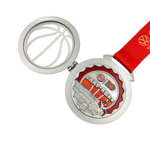 ميدالية مخصصة على شكل ساعة جيب بتصميم تذكاري للرحلات الطويلة، مصنوعة من سبيكة الزنك المطلية بالذهب، بتصميم عتيق ونص توضيحي للحدث - Product Image 2