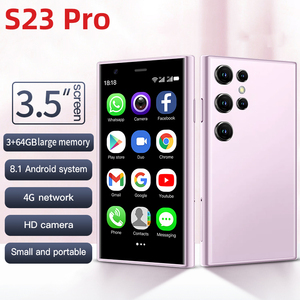 Smartphone <span class=keywords><strong>S23</strong></span> Pro Mini Deca Core Display 3.5 Pollici 90Hz LTE Versione Globale Dual SIM Fotocamera Posteriore 5MP 3GB RAM Funzionalità Gaming - Product Image 4