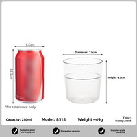 Gobelet en plastique PC résistant aux hautes températures - Écologique, compatible lave-vaisselle, couleur et logo personnalisables, résistant à l'ébullition, idéal pour les fêtes et l'extérieur