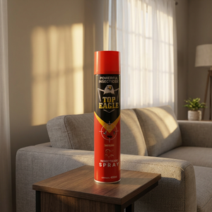 Aerosol insecticida disponible en varias capacidades, con fragancia a limón o sin perfume opcional. - Product Image 1