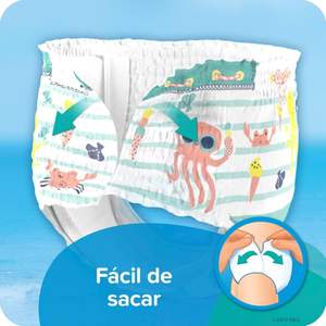 Pañales de Natación Splashers 100% al por Mayor, Talla Mediana, 11 Unidades, Fáciles de Quitar, Diseño Estampado, Para Bebés de 3 Meses en Adelante - Product Image 1