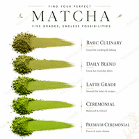 USDA EU gecertificeerd bulk Matcha poeder groothandel biologisch ceremonieel graad gladde smaak blikverpakking