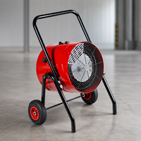 Chauffage diesel industriel portable haute puissance, ventilateur mobile pour le contrôle de la température des poulaillers et l'élevage du bétail