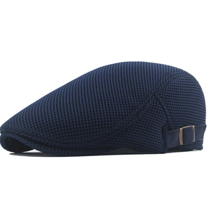 Casquette plate en maille respirante pour <span class=keywords><strong>homme</strong></span>, style newsboy, <span class=keywords><strong>béret</strong></span>, casquette de chauffeur, casquette Gatsby, idéale pour la conduite et la chasse - Product Image 2