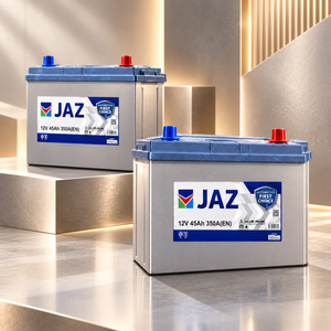 Batterie de voiture au plomb sans entretien 12V 45Ah MF45 B24 350 CCA, batterie de démarrage fiable pour voitures particulières JAZ - Product Image 1
