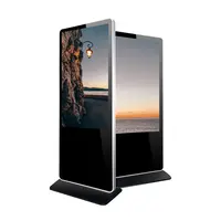 Vertical Interactive Totem LCD Kiosk Advertising Display