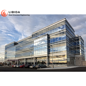 Design 4s Showroom Multi Storey Shopping Mall Prefabricated Steel Building Exhibition <strong>Hall</strong> 2 Floor Hotel Steel Structures - Product Image 4