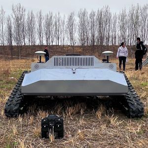 חם מכירה gps גבוהה כוח זוחל דשא מסורק מעקב מכסחות דשא מבוקר רחוק לחווה - Product Image 5
