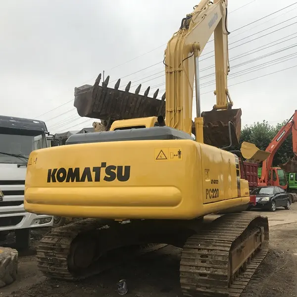 中古KOMATSU PC220 PC220-6ショベル