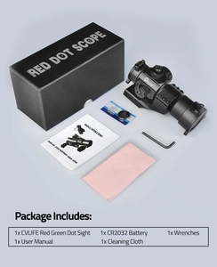 Cvlife foxspook không thấm nước chiến thuật màu đỏ màu xanh lá cây Laser Dot Sight vật liệu kim loại săn bắn phụ kiện phong cách quân sự phạm vi - Product Image 6