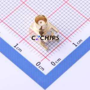 HJ-MCX016 RF Coaxial Connector Through hole Component (THT) Connector Board-to-Board Inner Hole 1 4.5mm - Product Image 1