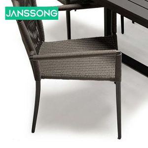 आउटडोर उद्यान सेट waterpoof टिकाऊ का विस्तार वर्ग एल्यूमीनियम आँगन मेज और कुर्सियों <span class=keywords><strong>patio</strong></span> फर्नीचर सेट आउटडोर डाइनिंग सेट - Product Image 2