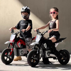 Motocicleta Eléctrica Infantil Bedochi 24V Recargable Todoterreno de Dos Ruedas para Niños - Product Image 1