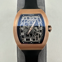 Nouvelle Montre Mécanique Automatique Tourbillon de Luxe pour Homme 2026, Boîtier Or Rose, Style Designer, Réserve de Marche, Haute Qualité