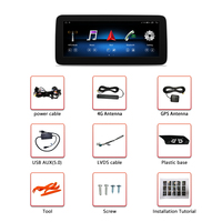 STWEI Prix d'usine 10,25 pouces DSP Carplay 4G Android11 Autoradio GPS multimédia pour Mercedes Benz GLK X204 Unité principale Radio AUTO