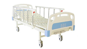Manual Patient Bed Examination Couch ICU Emergency Emergency Treatment <strong>Table</strong> 2 <strong>Crank</strong> Hospital Bed for Clinic and Hospital - Product Image 4