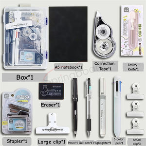 Coffret cadeau <span class=keywords><strong>de</strong></span> papeterie haut <span class=keywords><strong>de</strong></span> gamme pour les élèves du primaire et du collège |   Ensemble <span class=keywords><strong>de</strong></span> fournitures scolaires tout-en-un <span class=keywords><strong>de</strong></span> luxe - Product Image 3