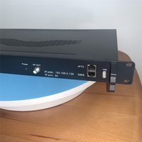 Modulador de Entrada de Sintonizador con Conversión DVB-T y 4 Ranuras CI, Estructura Enchufable, Receptor de Sintonizador