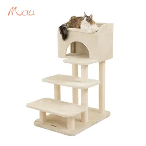 Climbing furniture scratching post tower modern toy cat tree house luxury cat tree