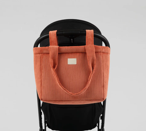 Sac à langer de voyage personnalisé en velours côtelé de haute qualité, résistant à l'eau, avec fermeture éclair, <span class=keywords><strong>pour</strong></span> maman, organisateur de voyage, sac de transport <span class=keywords><strong>pour</strong></span> bébé - Product Image 5