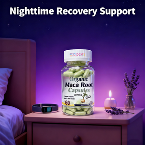 マッカカプセル男性用ブラックプラスエネルギー究極のオーガニック天然エクストリームカーブ強いエキス根カプセル - Product Image 3