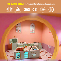 Centro de Juegos Interior Comercial, Casa de Juegos de Princesas con Diseño de Hospital, Oficina y Supermercado para Centros Comerciales y Jardines de Infancia