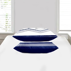 Thanh Lịch Đảo Ngược Vua Kích Thước Khăn Trải Bàn Bộ Đồ Giường Đặt 3-Mảnh Trọng Lượng Nhẹ Polyester In Trải Giường 2 Gối Shams Mềm Mại Phong Cách - Product Image 5