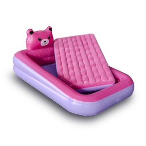 Disesuaikan beruang merah muda kasur tiup Modern bergaya kasur lipat desain udara untuk luar ruangan kamar tidur ruang tamu Hotel penggunaan - Product Image 2
