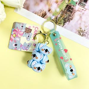 พวงกุญแจเจนก้าของแท้คุณภาพสูงขายส่งยอดนิยม ตุ๊กตาพลาสติกการ์ตูนน่ารักรูปรถ พร้อมกล่องของขวัญ - Product Image 6