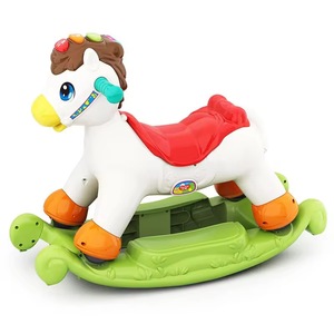Inertia Toy Early Educational Toddler Baby Toy Friction Powered <span class=keywords><strong>3</strong></span> em 1 Rocking Horse Brinquedos para crianças Meninos Meninas Kids Gift - Product Image 3
