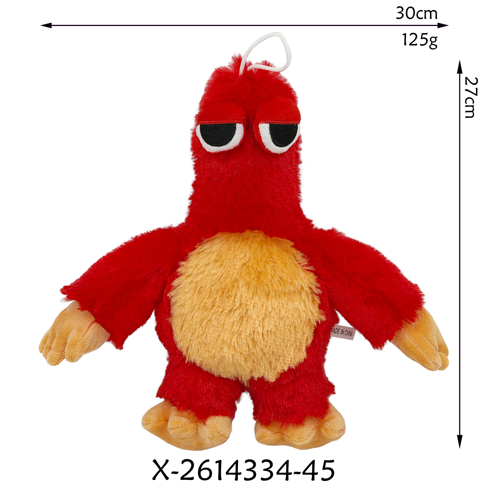 Monstre aux cheveux roux