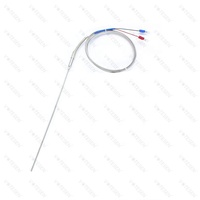 Sonde de température pliée PT100 Universal Fit en acier inoxydable Capteur de haute température pour barbecue