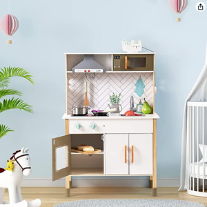 Jouets & amis enfants table chaises <span class=keywords><strong>maison</strong></span> <span class=keywords><strong>de</strong></span> poupée jouer simulation cuisine enfants meubles - Product Image 4