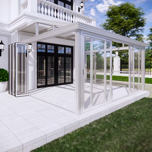 Véranda en aluminium et verre sur mesure |   Serre de jardin multi-usages résistante aux intempéries pour patio et villa - Product Image 3