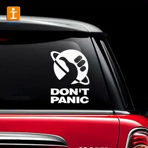 Uso esterno personalizzato rimovibile Logo lettera Die taglio vinile trasferimento decalcomania personalizzato finestra auto adesivi