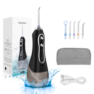 Có thể sạc lại không dây nước Flosser IPX7 300ml Irrigator Miệng răng Làm sạch USB/Battery Powered 15 năm chăm sóc răng miệng nhà máy - Product Image 1