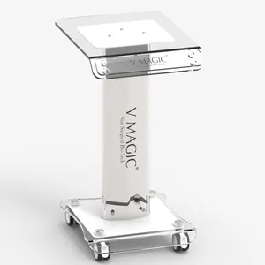 Carro de rueda rodante para limpieza de Hotel u Hospital, carro de mano y <span class=keywords><strong>amp</strong></span> para <span class=keywords><strong>Spa</strong></span> de belleza, 2022 - Product Image 2