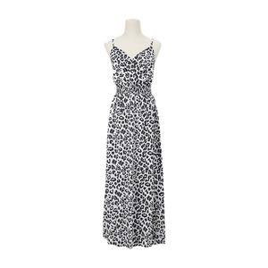 Abito Estivo da <span class=keywords><strong>Donna</strong></span> in Stile Europeo e Americano, Casual con Stampa Leopardata, Spalline Sottili, Scollo a V, Vita Alta, Sexy - Product Image 5
