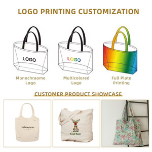 Alta Qualidade Grandes mulheres saco de compras capacidade ombro bolsa portátil senhora lona Tote Sacola de compras com zíper e bolso - Product Image 4