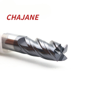 Fraise à face en carbure monobloc HRC60 de 75 mm |   Fraise à 4 cannelures revêtue d'AlTiN pour acier trempé |   Fraise de précision CNC OEM