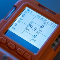 Détecteur de gaz multi-gaz portable HIREP 5 en 1 CO H2S O2 CO2 LEL, analyseur de gaz toxiques industriel, vente en gros d'usine OEM