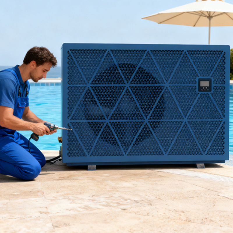 JIADELE R290 Full Inverter Pool Water