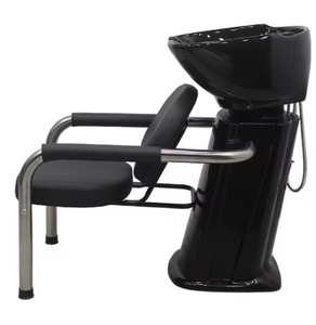 Portable Modern Ceramic Durable Salon Shampoo Chair & <b>Bed</b> for Barbershop and Beauty Center - Product Image 4