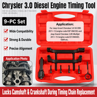Kit d'outils de calage universel CIHOO pour moteur diesel Chrysler 3.0, kit de blocage d'arbre à cames pour Jeep Grand Cherokee 3.0 CRD TD (Modèle