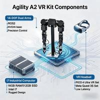 Ensemble de téléopération VR Agility A2, contrôle VR immersif pour la robotique à double bras avec cartographie de mouvement en temps réel